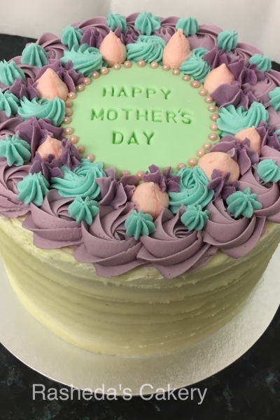 Mother's Day Buttercream cake